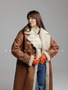 White Whisky Long Coat