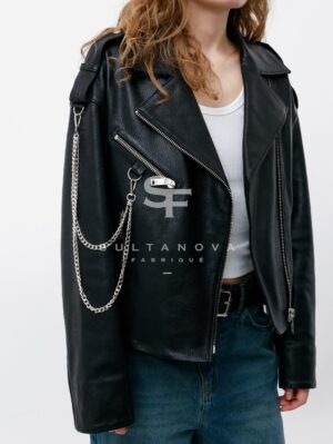 Black Jacket with Chain