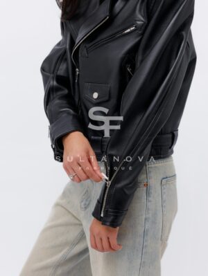 Black Vintage 80s Jacket