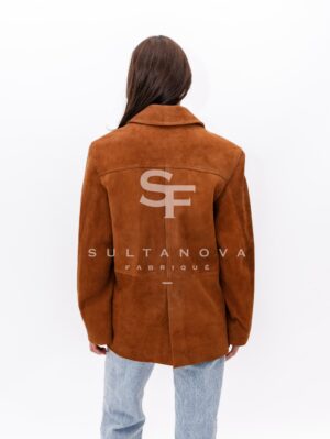 Suede Brown Classic Jacket