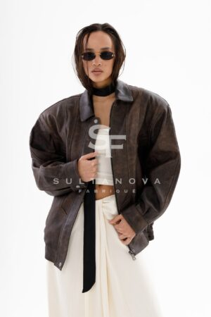 Chic Brown Bomber