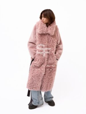 Pink Double Sided Coat