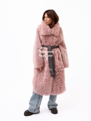 Pink Double Sided Coat