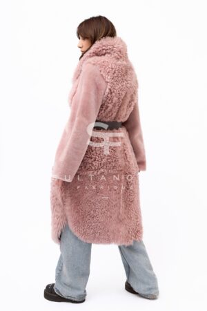 Pink Double Sided Coat