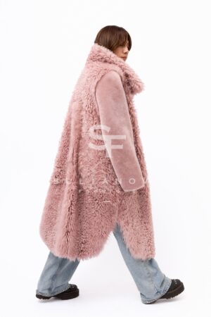 Pink Double Sided Coat