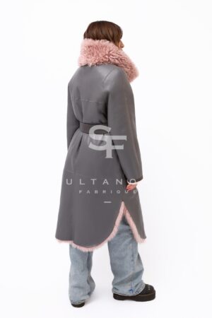 Pink Double Sided Coat