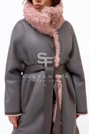 Pink Double Sided Coat