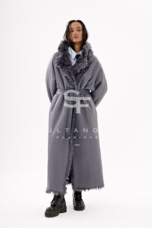 Winter Grey Double Sided Coat 125