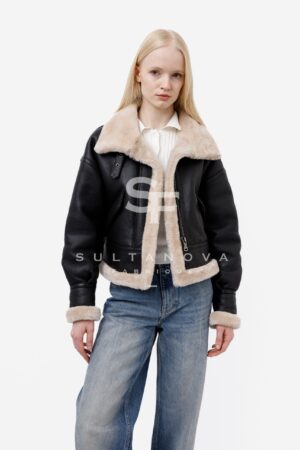 Crop Curly Winter Jacket