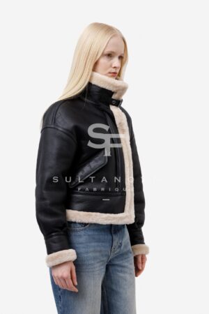 Crop Curly Winter Jacket