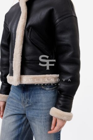 Crop Curly Winter Jacket