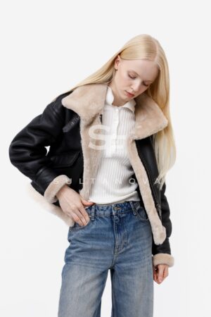 Crop Curly Winter Jacket